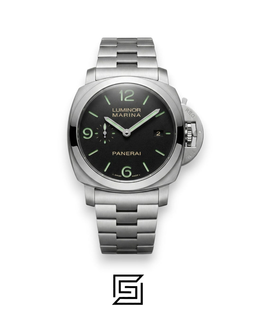 Panerai Luminor Marina Black Dial Stainless Steel Automatic - 44mm