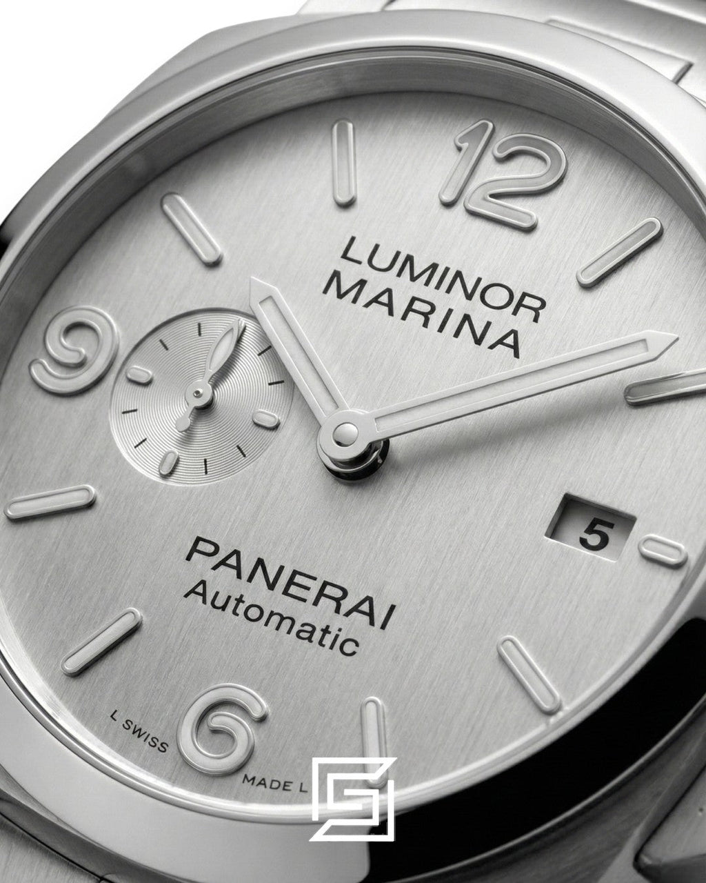 Panerai Luminor Marina Silver Dial Stainless Steel Automatic - 44mm
