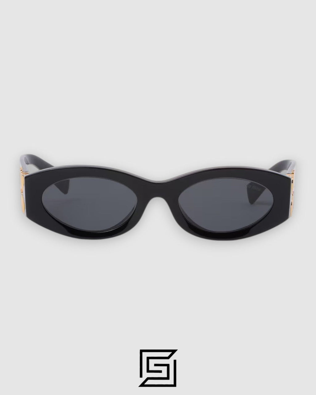 Miu Miu SMU11w Black Lenses and Black Frame