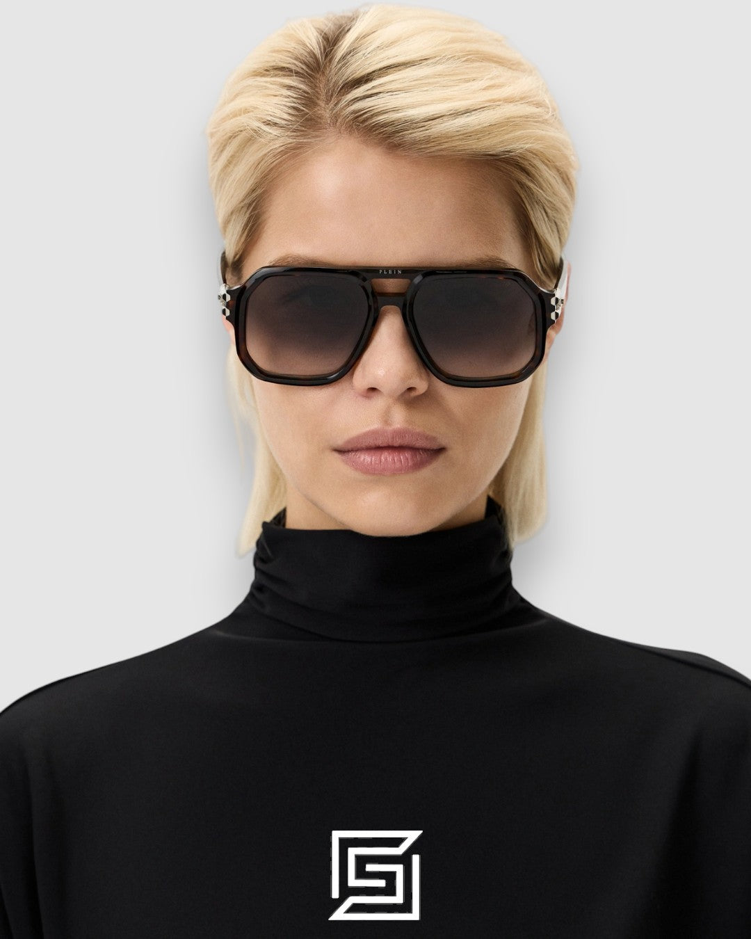 PHILIP PELEN Icon SPP148M Black Lenses Black Gold Frame
