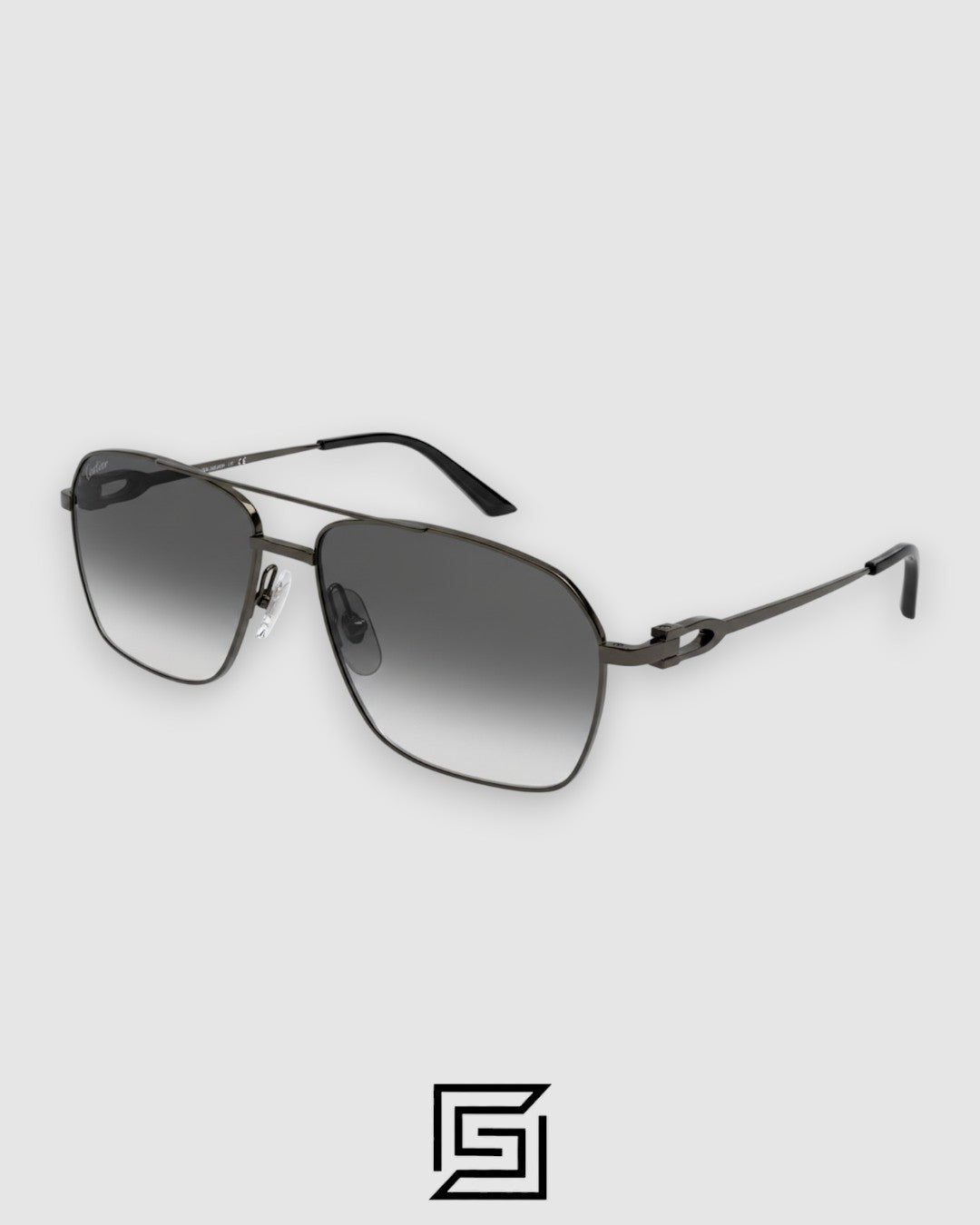 Cartier CT0306 Gun Frame Grey Lenses