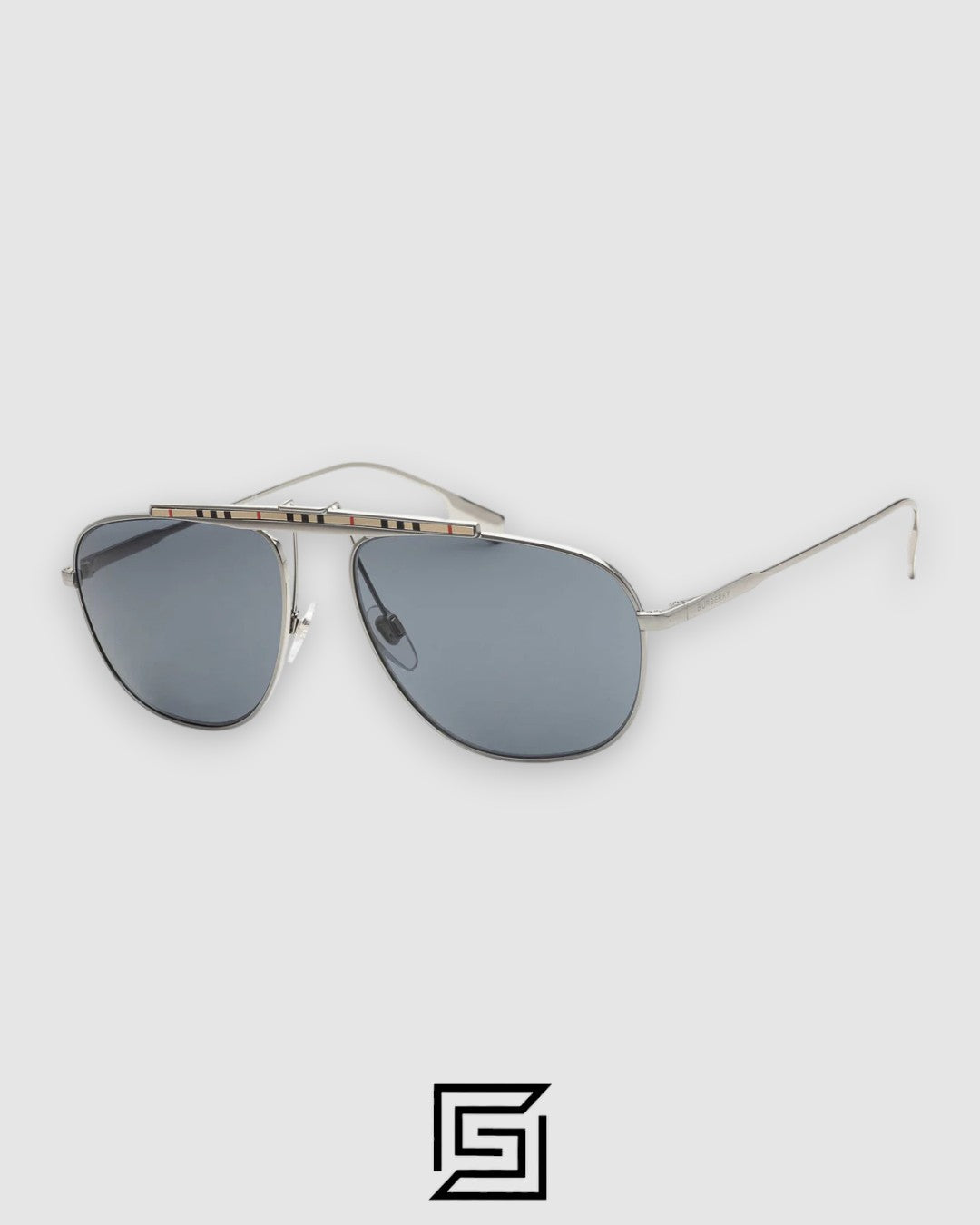 Burberry BE3121 Gun Frame Black Lenses