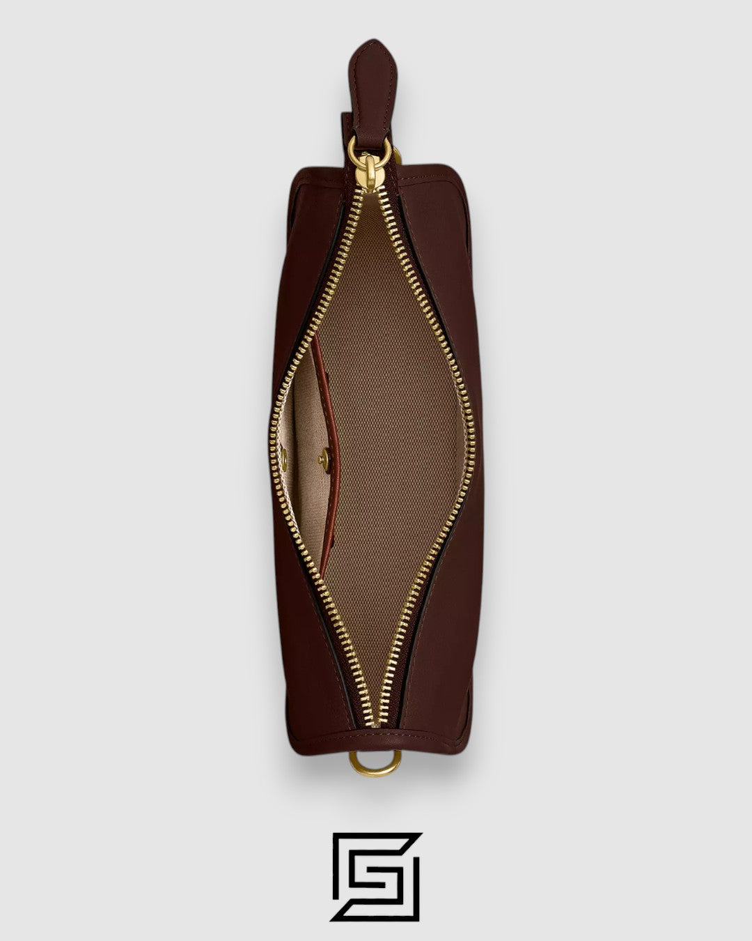 Coach Waverly Bag in Natural Grain Leather Brown – CCC36