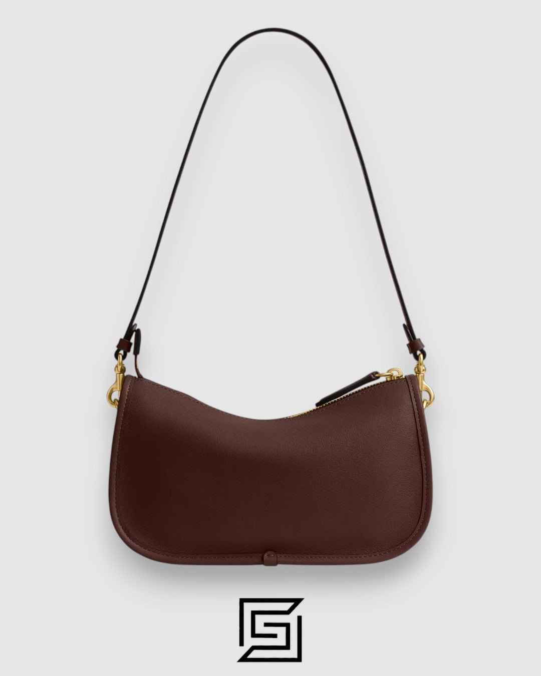Coach Waverly Bag in Natural Grain Leather Brown – CCC36