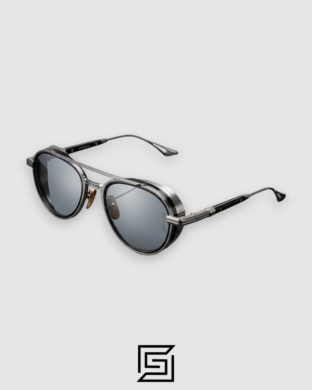 Dita EPLX 04 Black Silver Frame With Silver Reflection Lenses