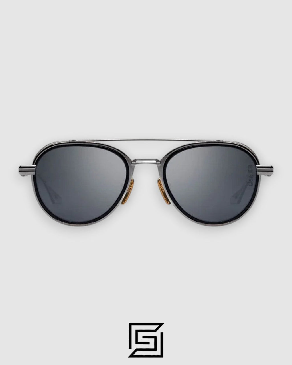 Dita EPLX 04 Black Silver Frame With Silver Reflection Lenses