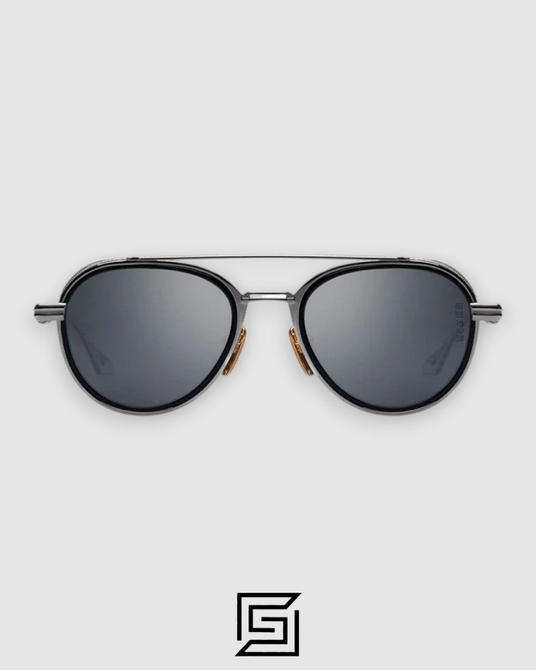 Dita EPLX 04 Black Silver Frame With Silver Reflection Lenses