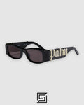 Palm Angels PERI001 Black Frame With Black Lenses