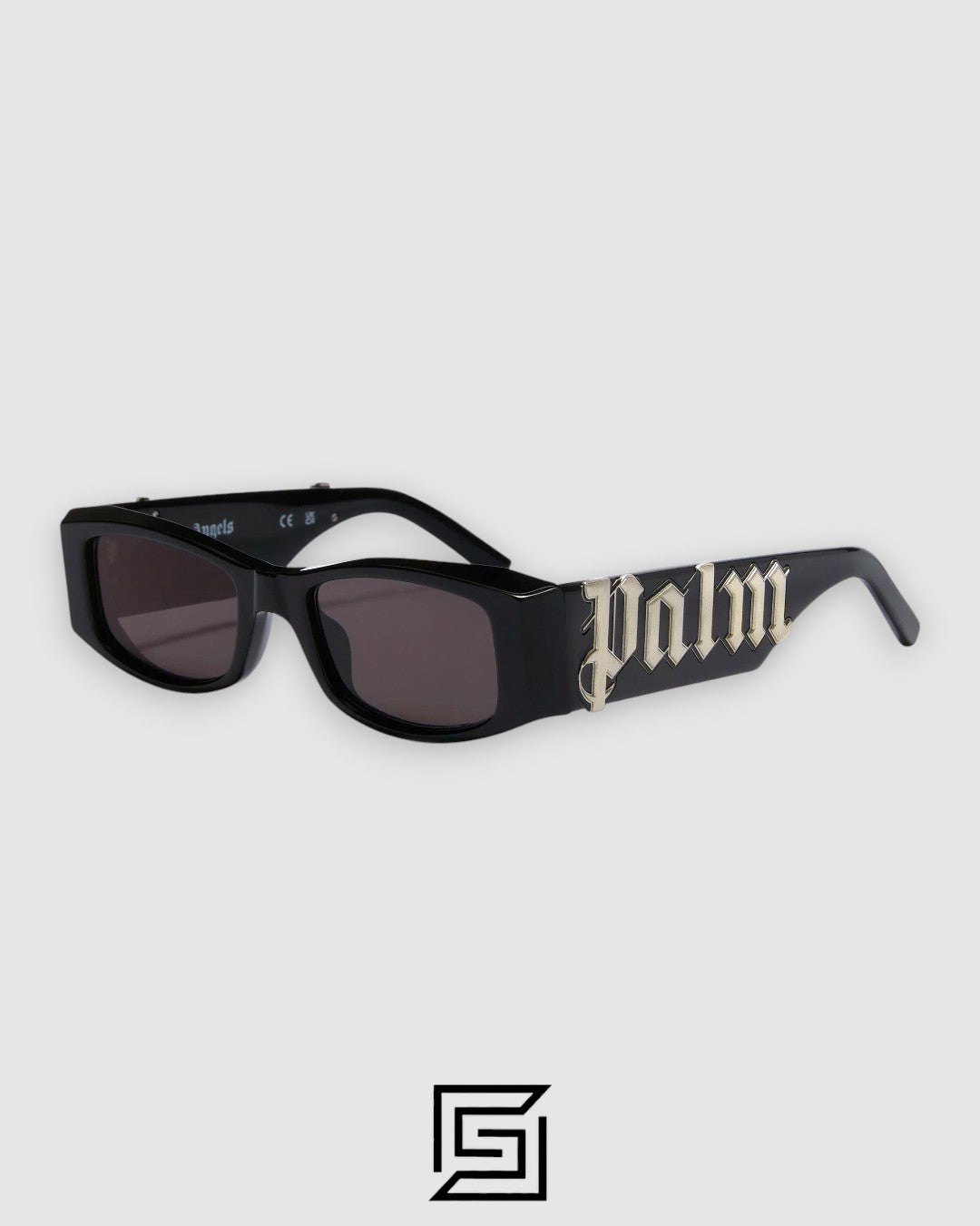 Palm Angels PERI001 Black Frame With Black Lenses