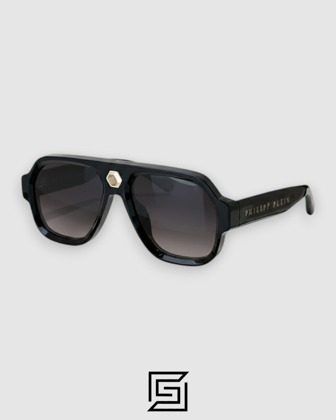 PHILIP PELEN STARLIGHT SPP143 Black Lenses Black Frame Gold Logo