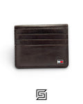 Tommy Hilfiger 3008-1 Pocket Credit Card Magnetic Holder Brown