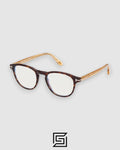 Tom Ford FT5899 Half Transparent Brown Frame