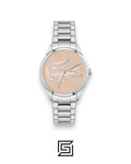 Lacoste 2001173 Women's Stainless Steel Watch with Peach Dial