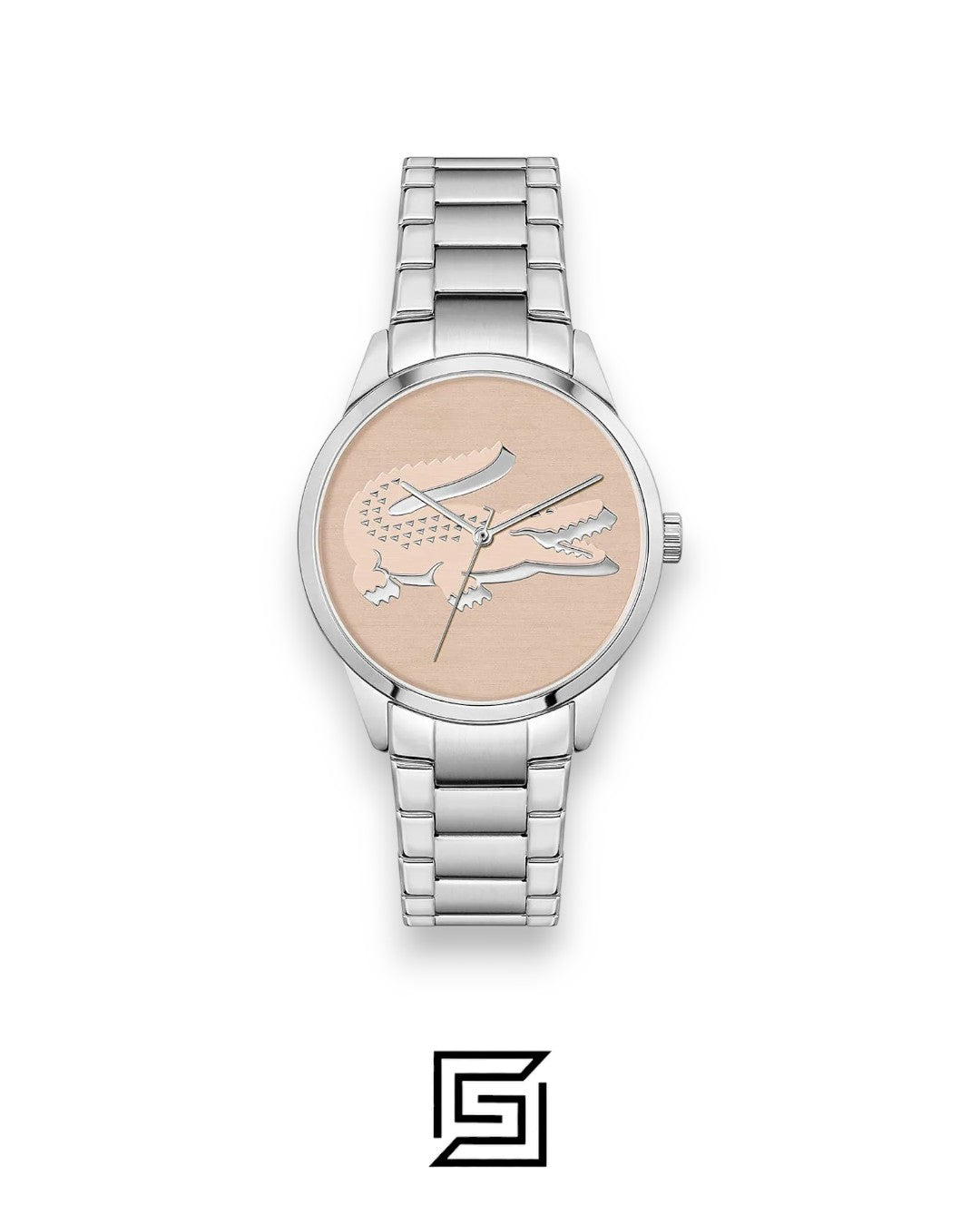 Lacoste 2001173 Women's Stainless Steel Watch with Peach Dial