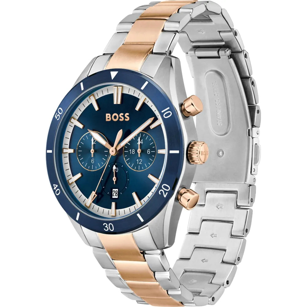Hugo Boss original-watches Analogue Multifunction Quartz Watch for Men with Two-Tone Stainless Steel Bracelet - 1513937