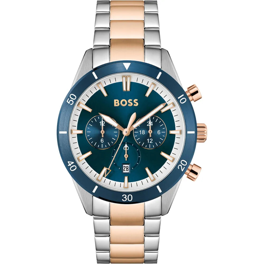 Hugo Boss original-watches Analogue Multifunction Quartz Watch for Men with Two-Tone Stainless Steel Bracelet - 1513937