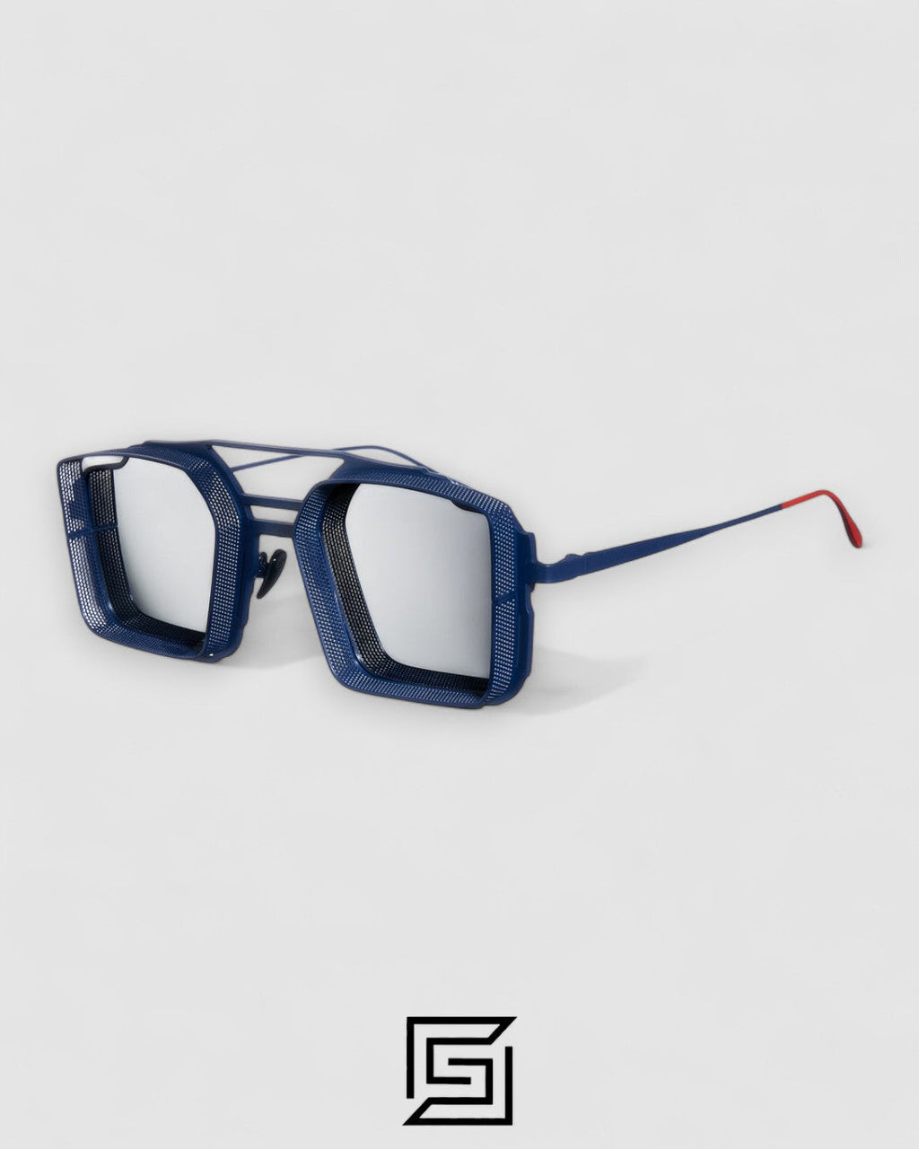 Vysen The Luigi - L3 Blue Frame Silver Mirror Leanses