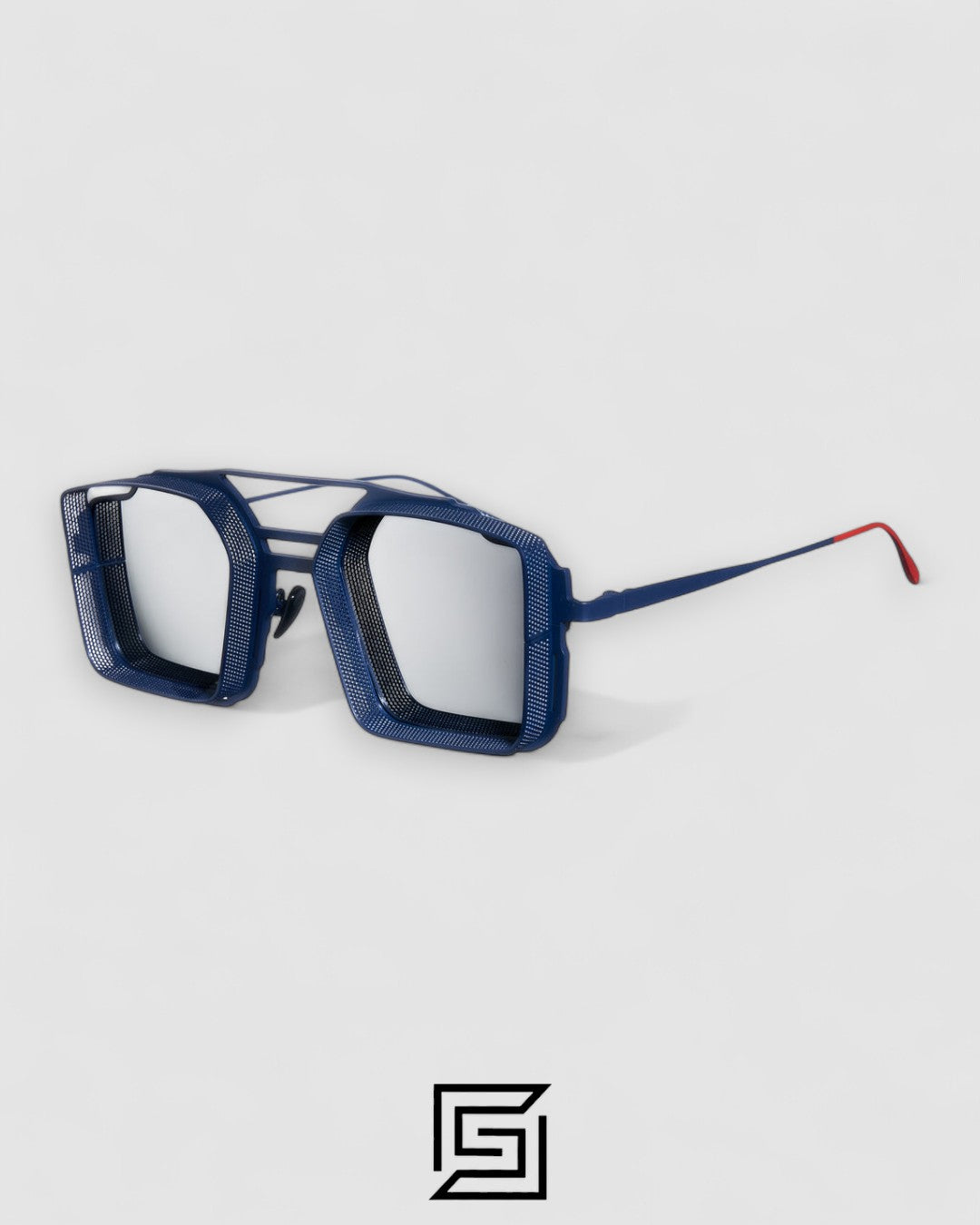 Vysen The Luigi - L3 Blue Frame Silver Mirror Leanses