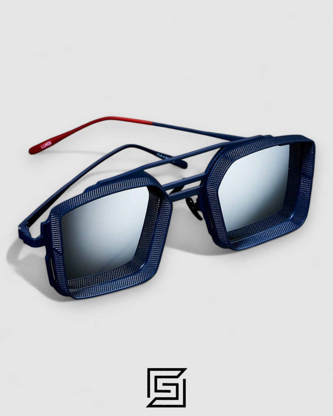 Vysen The Luigi - L3 Blue Frame Silver Mirror Leanses