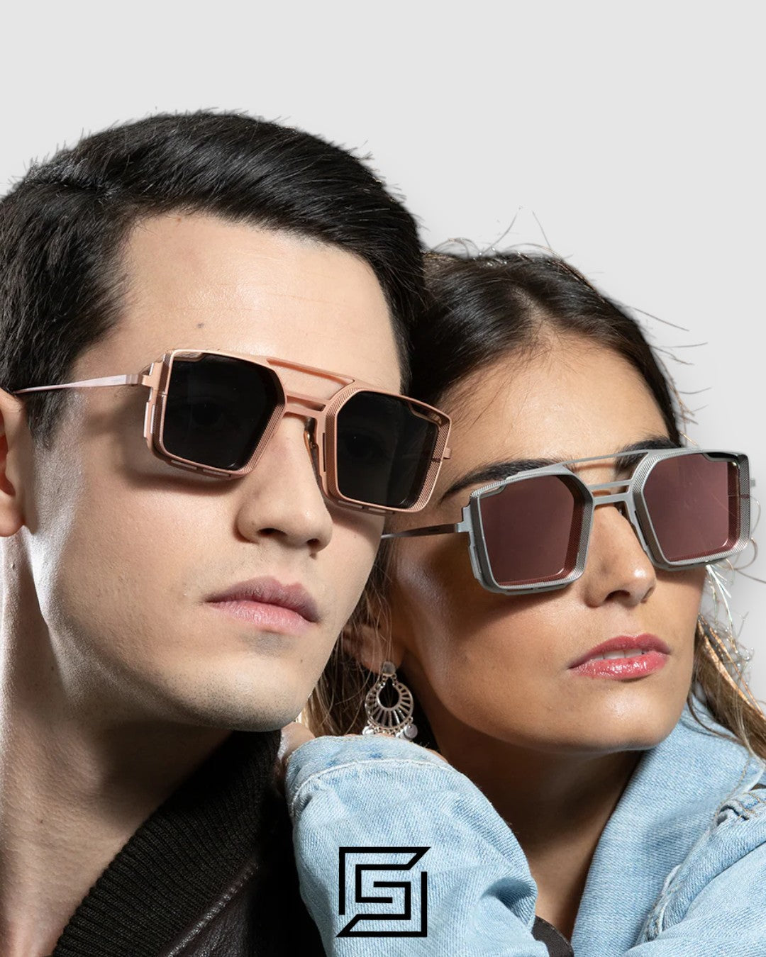 Vysen The Luigi - L3 Blue Frame Silver Mirror Leanses