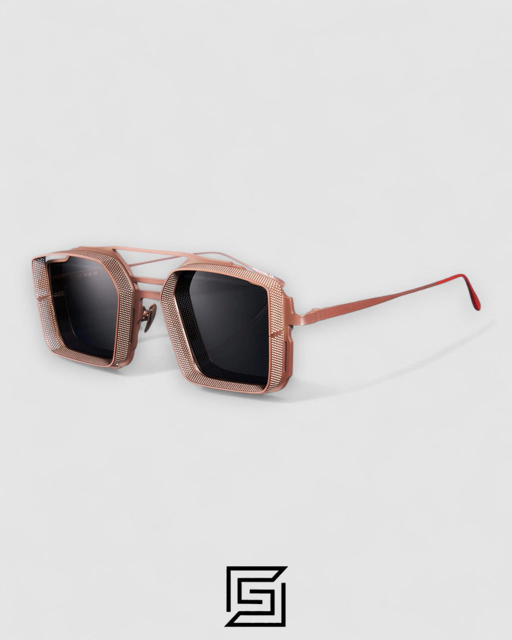 Vysen The Luigi - L6  Rose Gold Frame Black Leanses