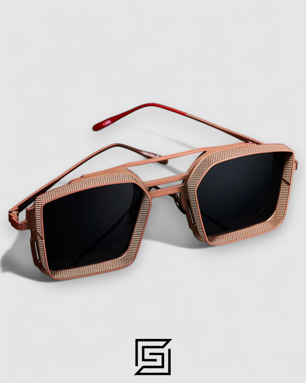 Vysen The Luigi - L6  Rose Gold Frame Black Leanses