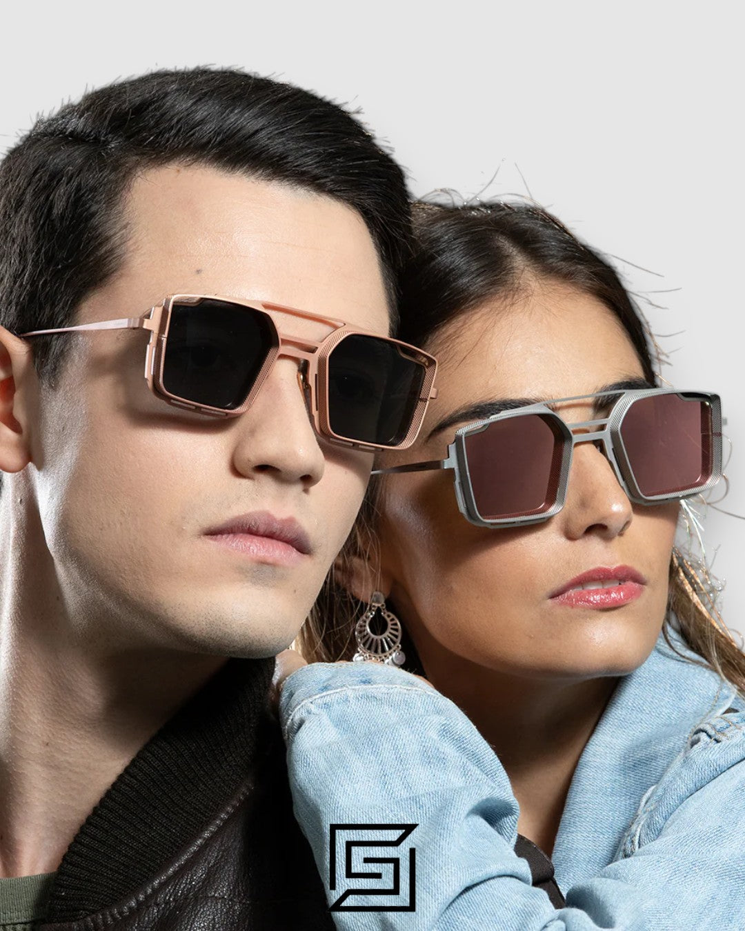 Vysen The Luigi - L6  Rose Gold Frame Black Leanses