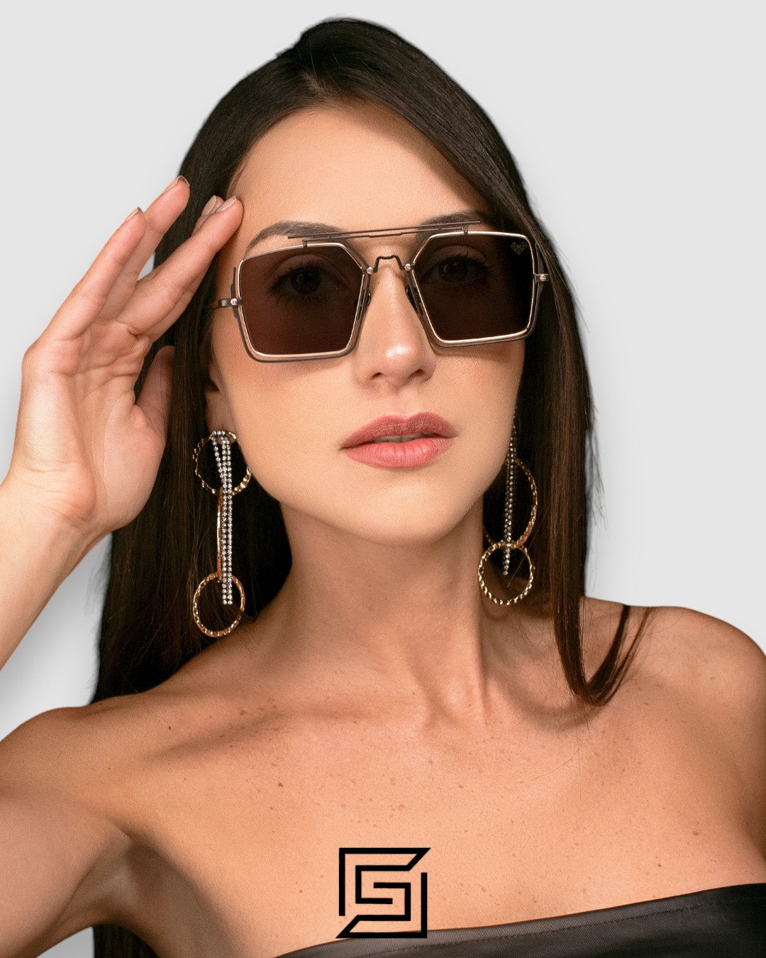 Vysen The Marcus - MA1 Dark Gun Metal Matte Frame Black Lenses
