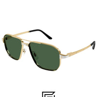 CT0424S - 002 إطار ذهبي جزئي عدسات G15