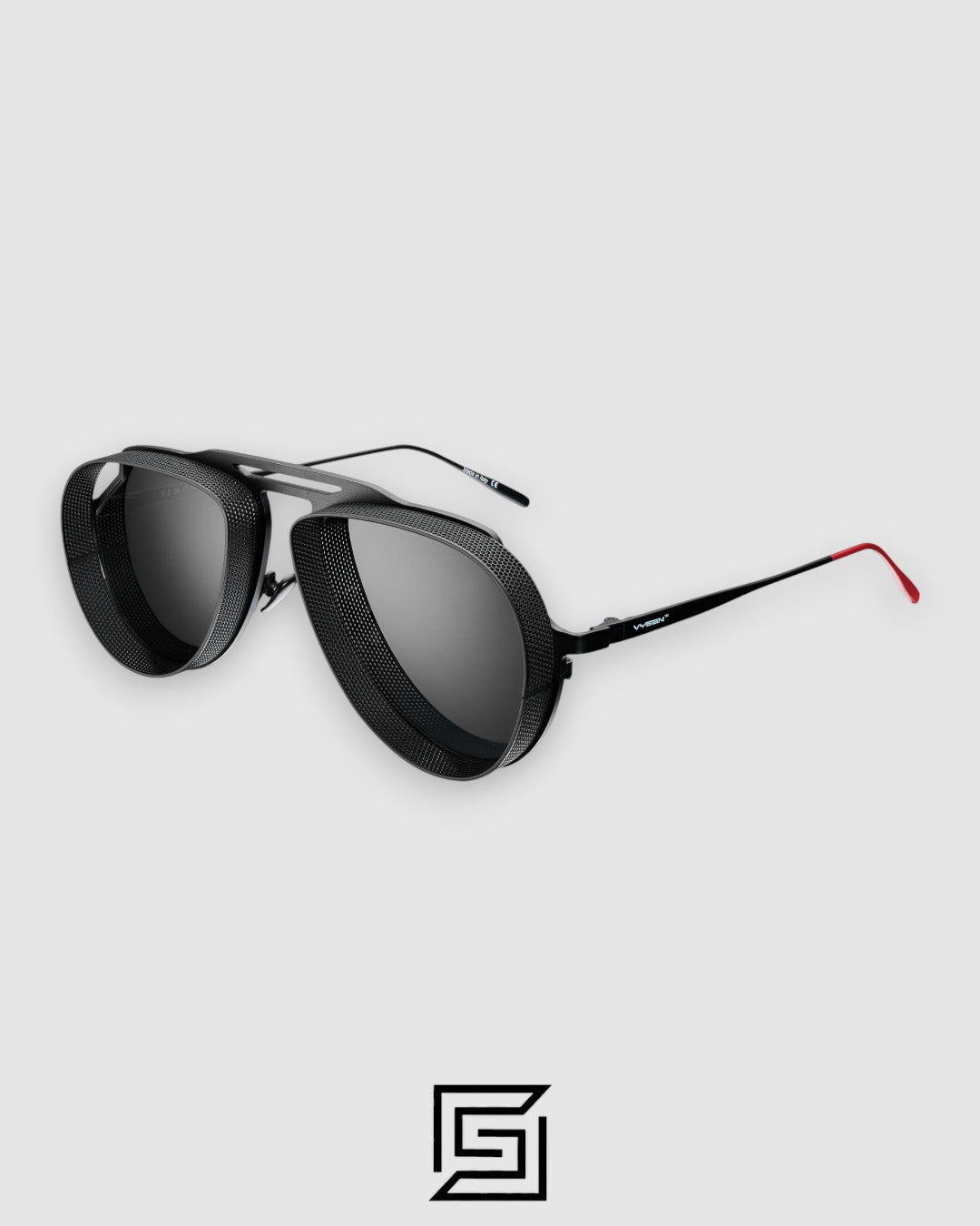 Vysen The Tom - T1 Black Matte Frame Black Leanses
