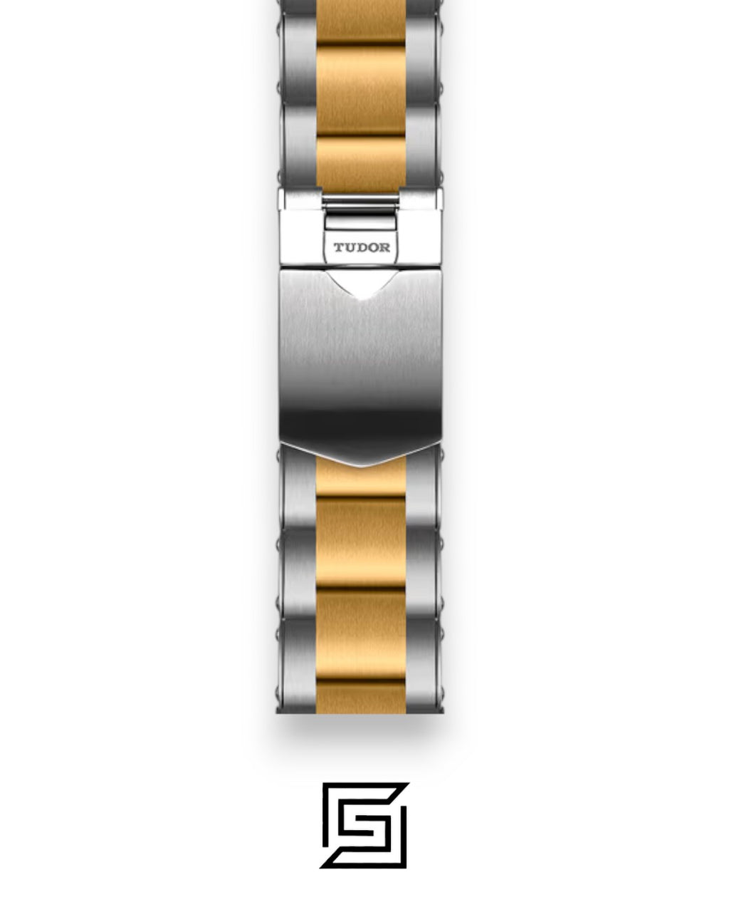Tudor Black Bay Half Gold Gold Counters
