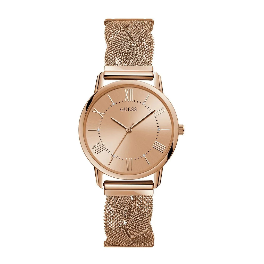 Guess original-watches analog-rose-gold-dial-womens-watch-w1143l3