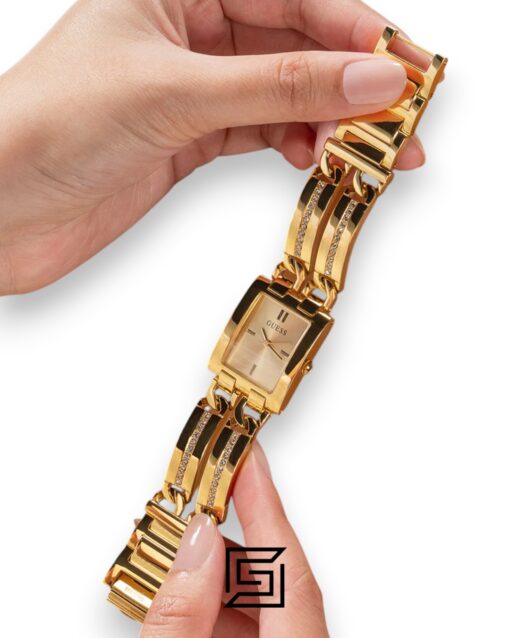 Original Watches,Women GUESS Ladies Gold Tone Analog Watch GW0668L2 Guess