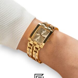 Original Watches,Women GUESS Ladies Gold Tone Analog Watch GW0668L2 Guess