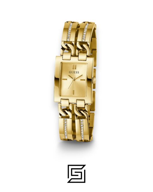 Original Watches,Women GUESS Ladies Gold Tone Analog Watch GW0668L2 Guess