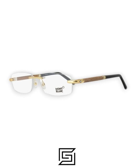 Eyeglasses,Men Mont Blanc eyeglasses mb491/GOLD MontBlanc