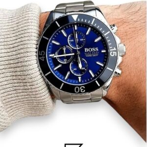 Men,Original Watches Hugo Boss original-watches Mens Chronograph Quartz Watch with Stainless Steel Strap 1513704 Boss