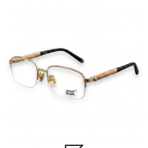 MontBlanc eyeglasses NEW MONT BLANC MB 447 028 GOLD WOOD - Image 1