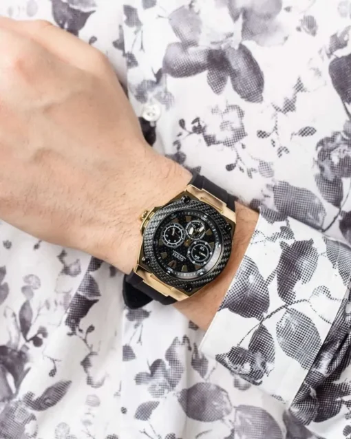 Men,Original Watches original-watches Guess Legacy Quartz Black Dial Men's Watch W1049G5 Guess