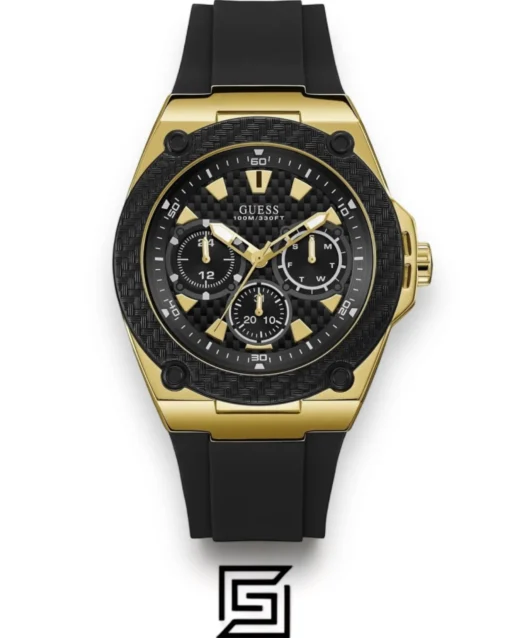 Men,Original Watches original-watches Guess Legacy Quartz Black Dial Men's Watch W1049G5 Guess