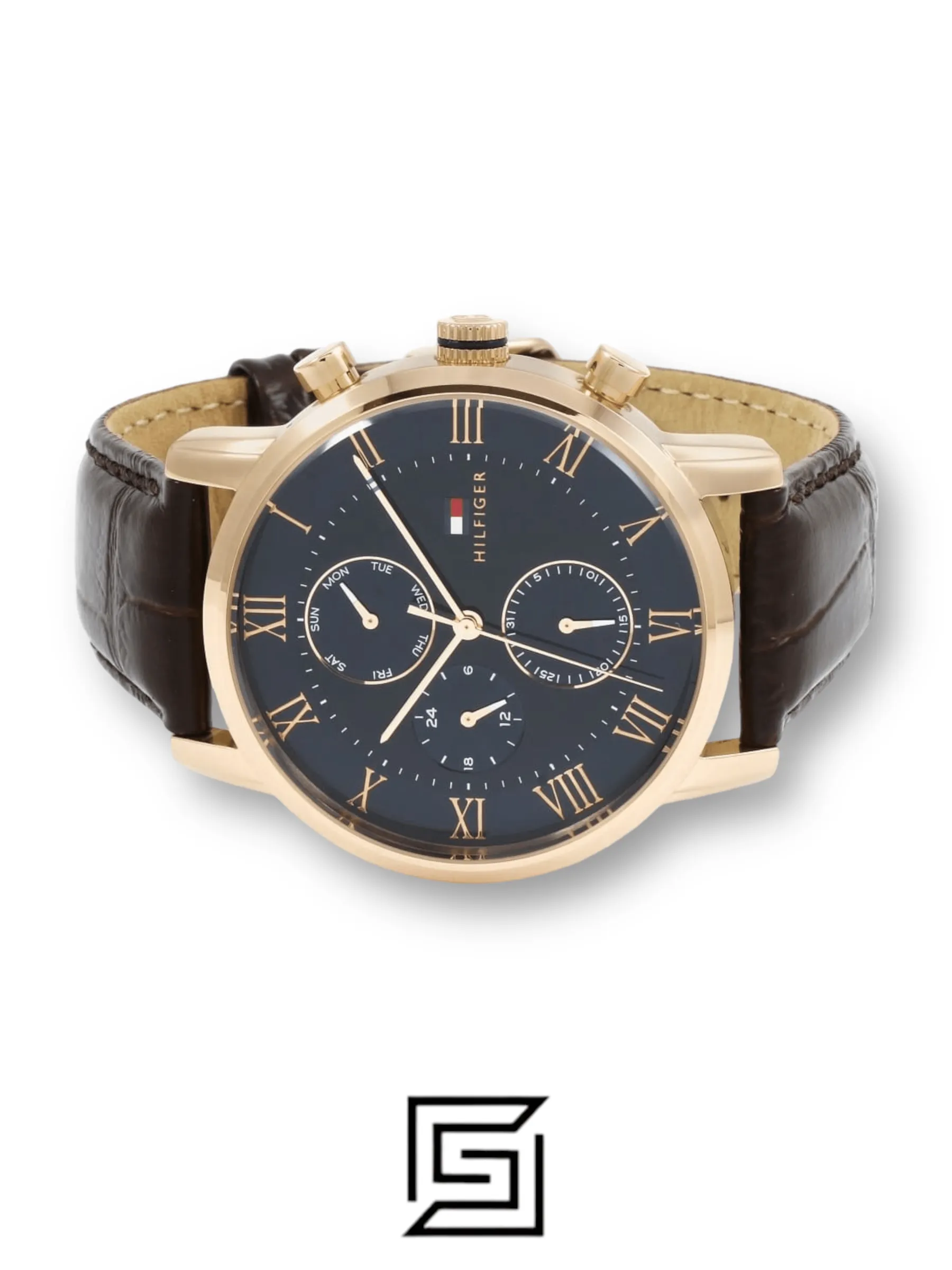 Men,Watches,Men,Original Watches Tommy Hilfiger watches 1791399 SOPHISTICATED SPORT Analog Display Quartz Brown Watch Tommy Hilfiger