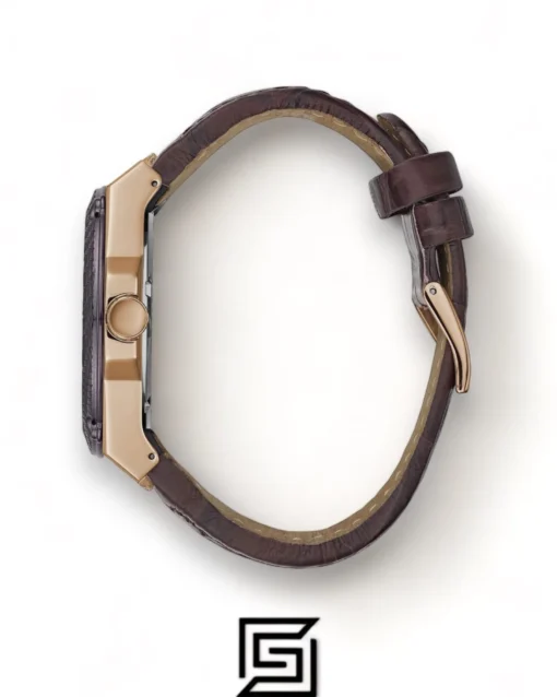 Men,Original Watches watches GUESS Men's Quartz Watch with Analog Display and Leather Strap W1058G2 Guess