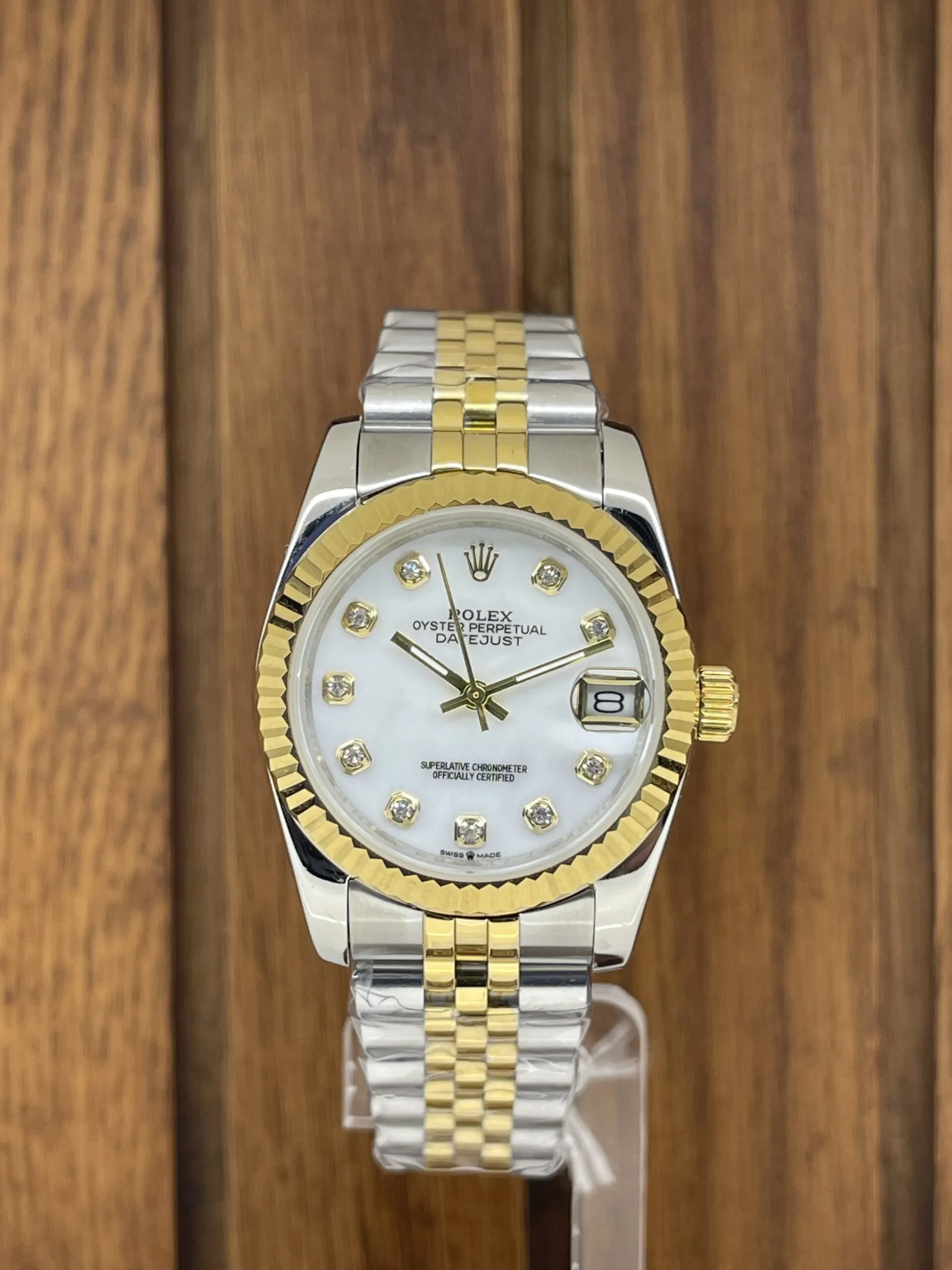 Watches,Women watches Rolex Date Just Stainless Steel Size 31 mm Rolex