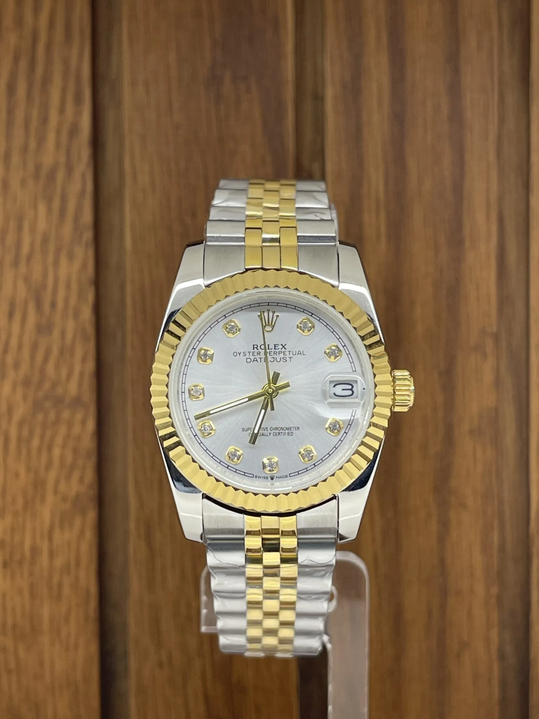 Watches,Women watches Rolex Date Just Stainless Steel Size 31 mm Rolex