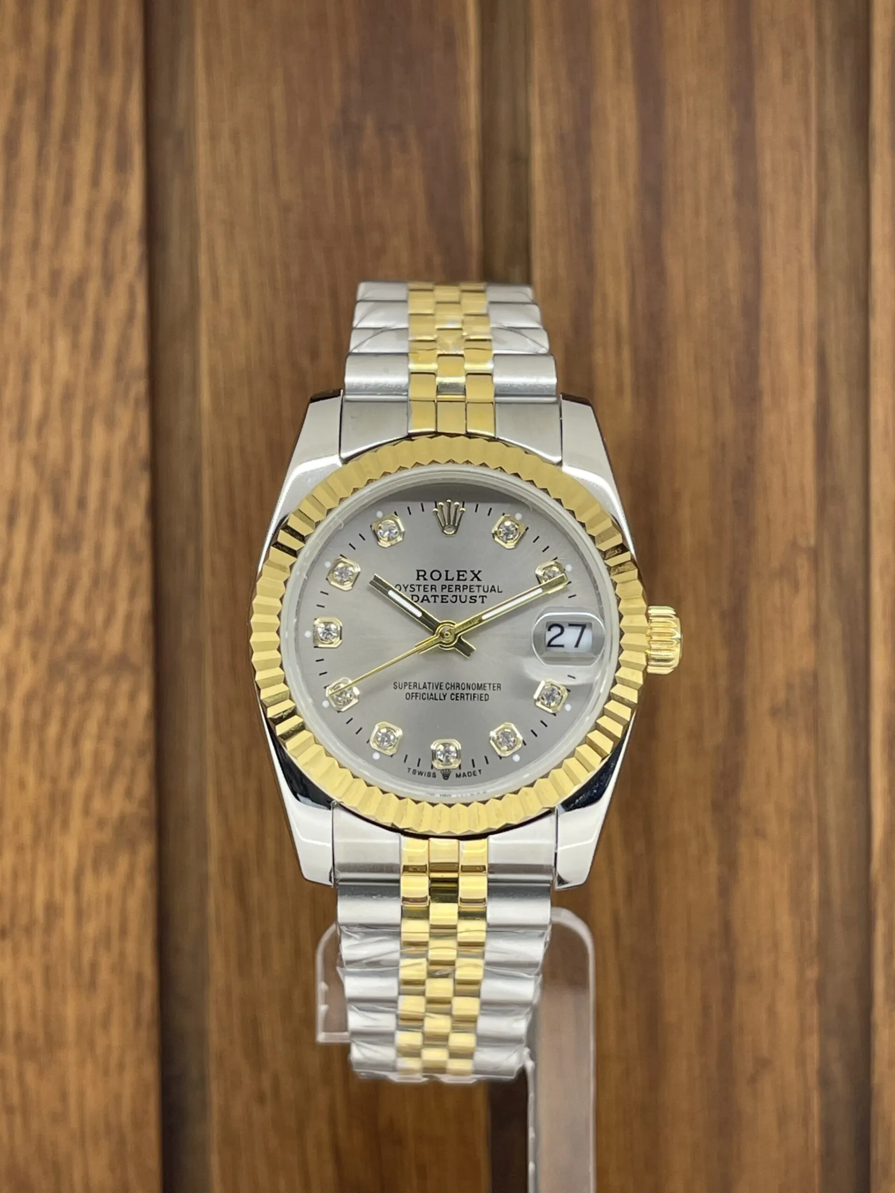 Watches,Women watches Rolex Date Just Stainless Steel Size 31 mm Rolex