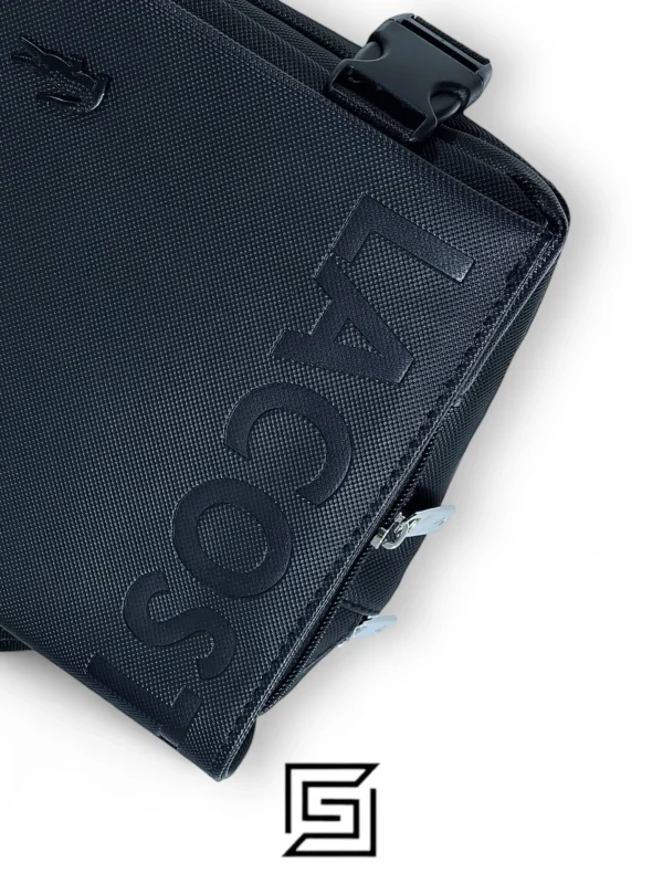 Bags,Leather,Men Lacoste leather E2080-2 CROSS BLACK Lacoste