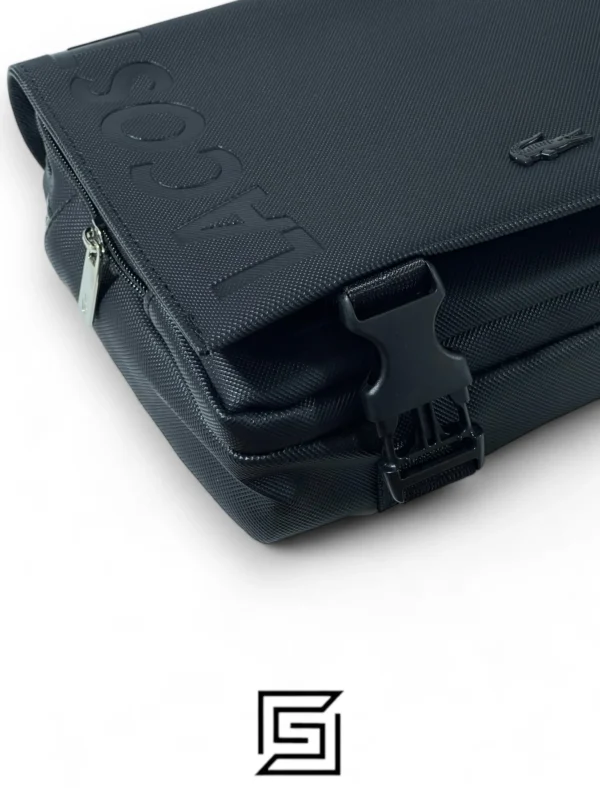 Bags,Leather,Men Lacoste leather E2080-2 CROSS BLACK Lacoste