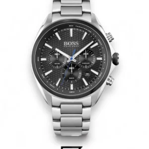 Men,Original Watches Hugo Boss original-watches Chronograph Quartz Watch for Men with Silver Stainless Steel Bracelet - 1513857 Boss