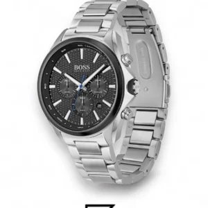 Men,Original Watches Hugo Boss original-watches Chronograph Quartz Watch for Men with Silver Stainless Steel Bracelet - 1513857 Boss