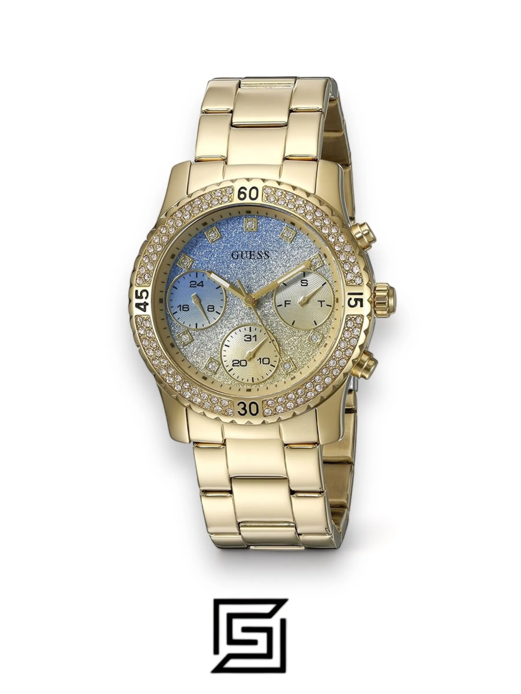 Original Watches,Women Guess watches Women's Stone Studded Analog Watch - W0774L2 Guess